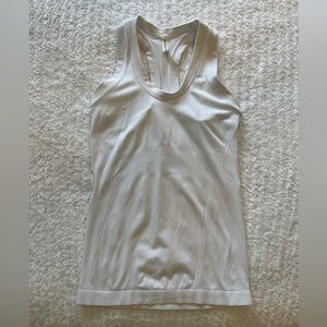 Athleta white tank top